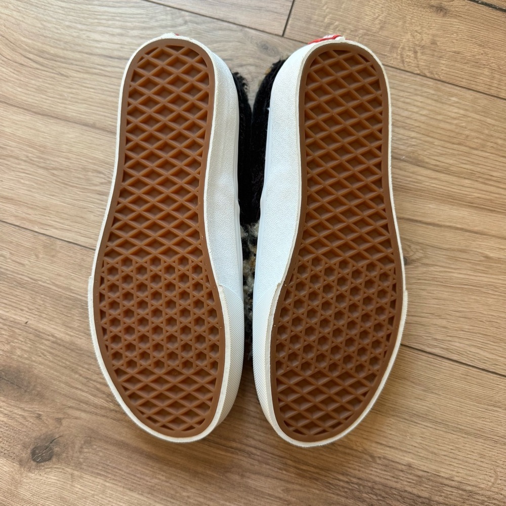 Vans Sherpa Leopard Print Slip On 59s Shoes 7 - Picture 7 of 7